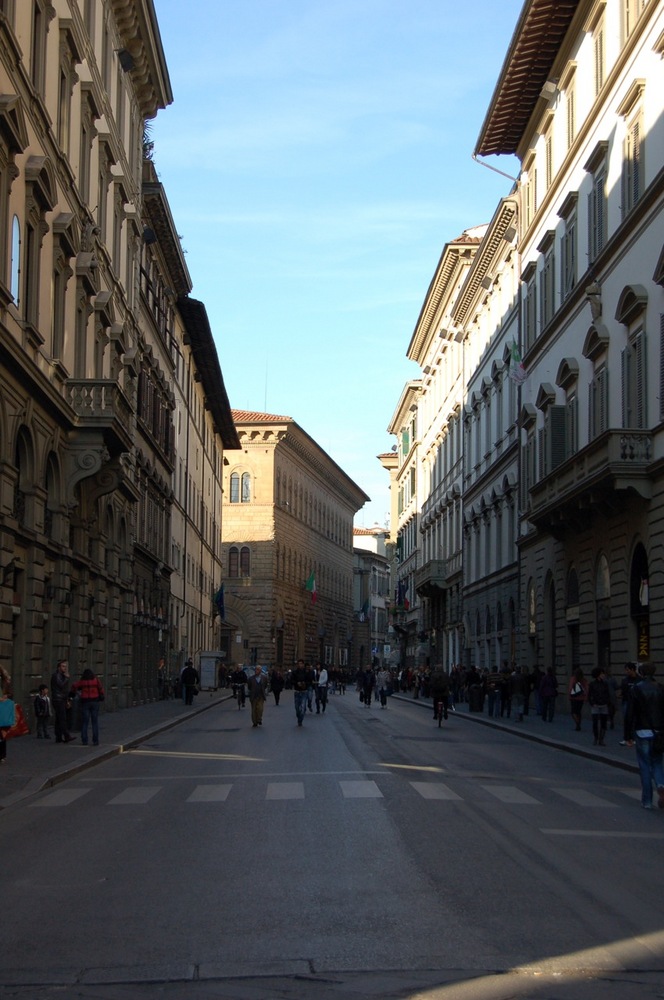 Image Looking towards the Palazzo Medici