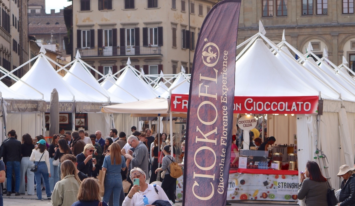 CiokoFlo',  Florence's Chocolate Festival in Piazza Santa Croce