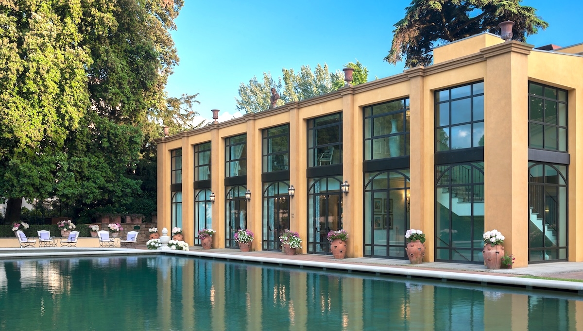 The spa building at The Four Seasons Hotel Florence <br><small>(image courtesy of The Four Seasons)</small>