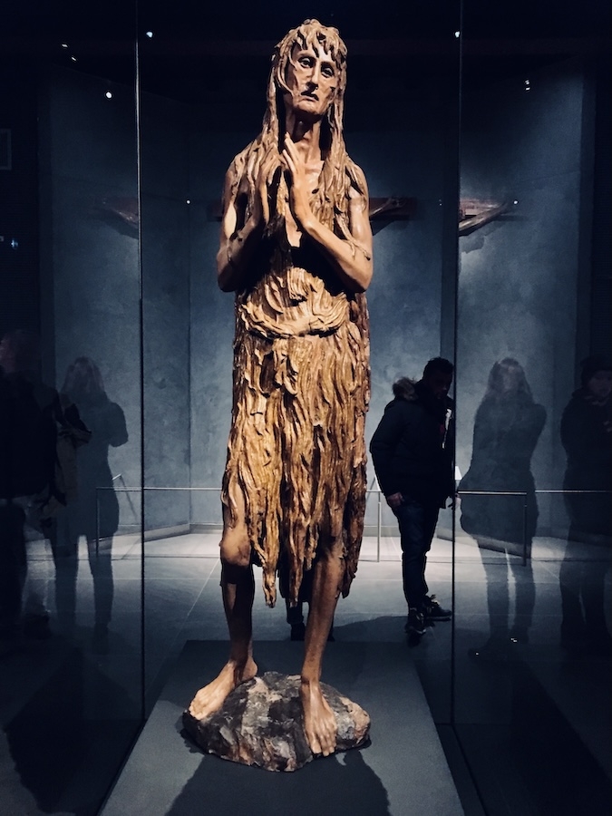 Donatello's haunting interpretation of Mary Magdalene carved in wood