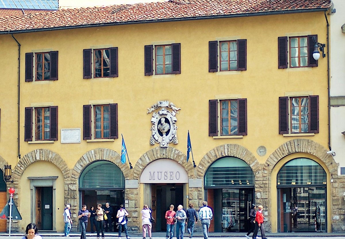 The façade of  The Museo dell'Opera del Duomo